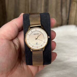Armitron Gold-Tone Mesh Watch